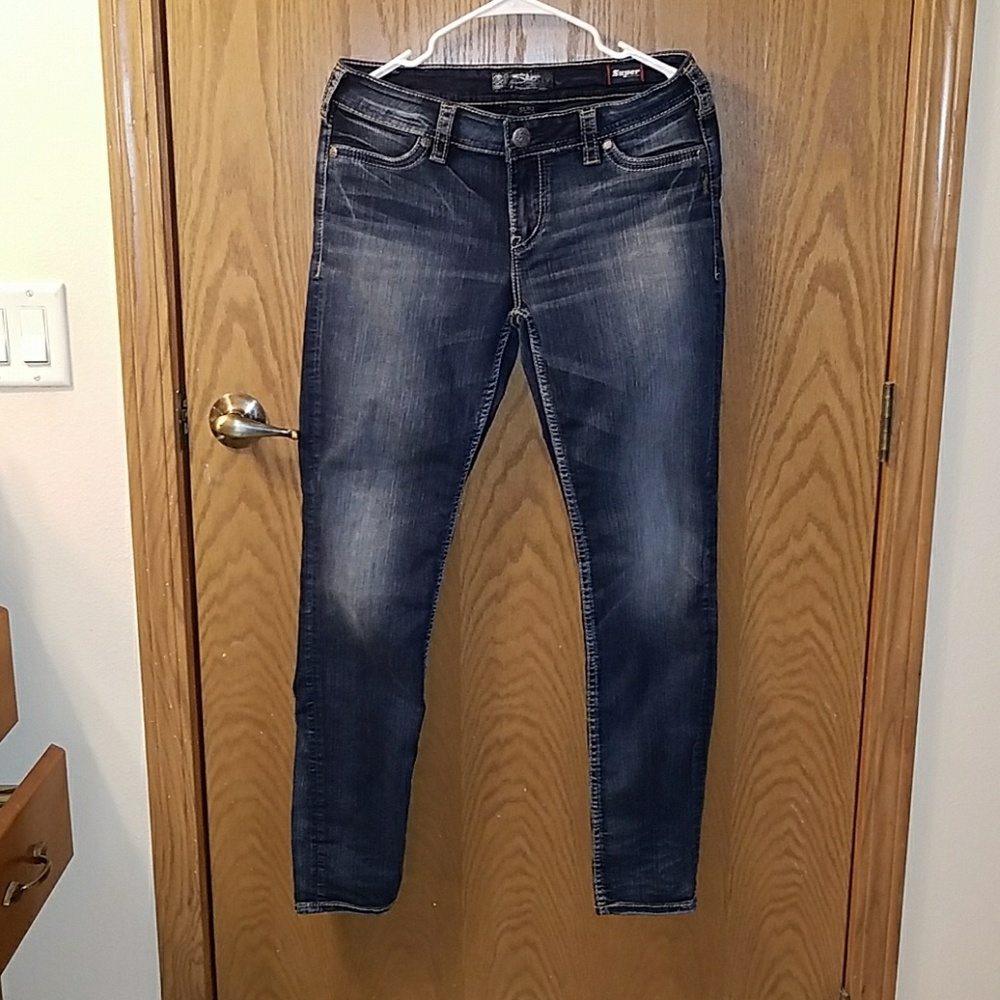 Silver jeans